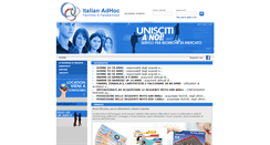 Desktop Screenshot of italianadhoc.com